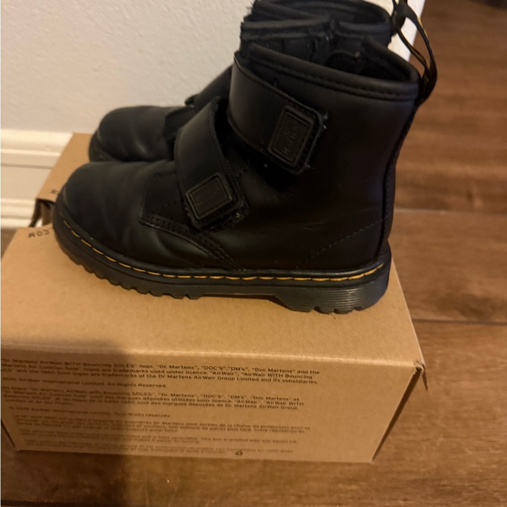 Dr. Martens Kids Black Boots